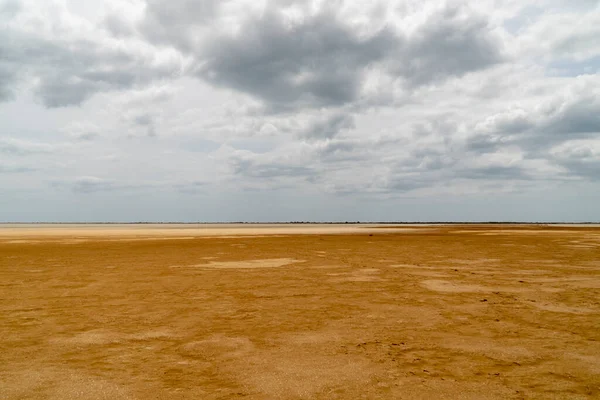 Krajobraz Siatki Pustyni Carrizales Guajira Kolumbia — Zdjęcie stockowe