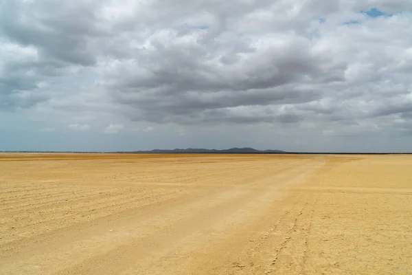 Paisagem Árida Deserto Carrizales Guajira Colômbia — Fotografia de Stock