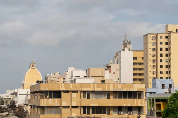 리오아차 과히라 콜롬비아 2020 도시와 건물의 파노라마 — 스톡 사진