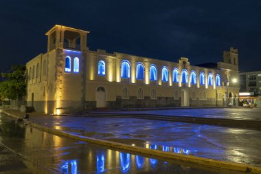 Divina Pastora ve Nicols de Federman Park (Los Caones). Riohacha, Guajira, Kolombiya.