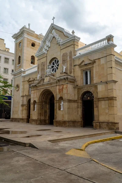 大教堂我们的Riohacha补救办法夫人 Riohacha Guajira 哥伦比亚 — 图库照片