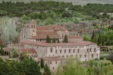 Segovia, Espaa. April 28, 2022: Santa Mara del Parral Monastery - Jernimos Monks OSH