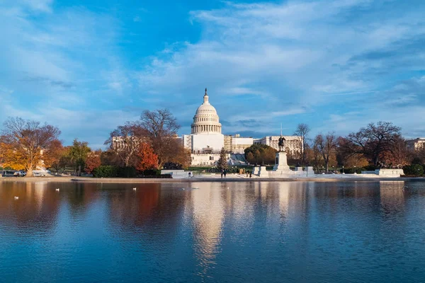 stock image Washington D. C.  United States. November 29, 2022: United States Capitol and beautiful blue sky.