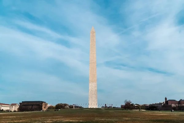 워싱턴 2022 하늘을 배경으로 워싱턴 기념비 — 스톡 사진