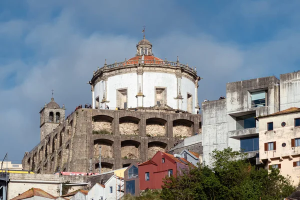 Porto Portugal April 2022 Klooster Sierra Del Pilar Morro Tuin — Stockfoto