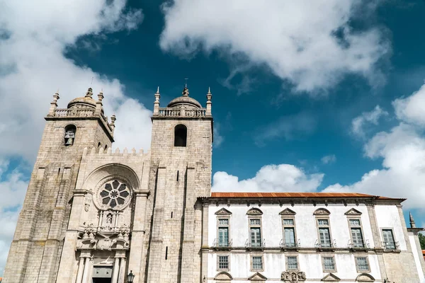Porto Portugal April 2022 Pelourinho Und Die Kathedrale Von Porto — Stockfoto
