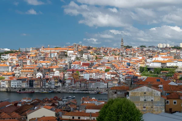 Porto Portugalia Kwietnia 2022 Panoramiczny Krajobraz Miasta Porto Jego Architektura — Zdjęcie stockowe