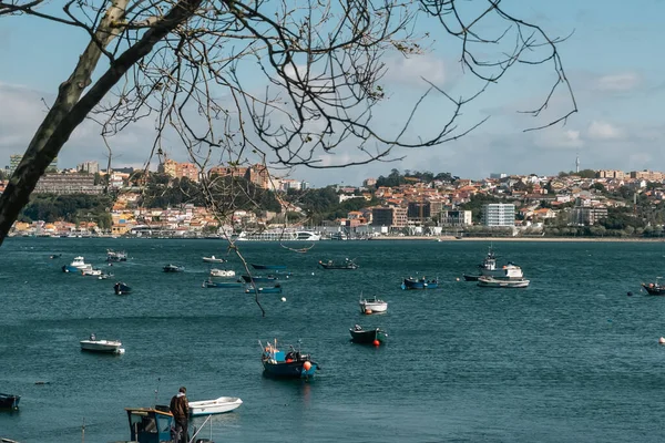 ヴィラ ノヴァ ガイアとドゥロ川のビーチや景色 オポルトだ ポルトガル — ストック写真