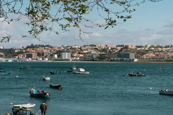 Stränder Och Utsikt Över Vila Nova Gaia Och Dourofloden Oporto — Stockfoto