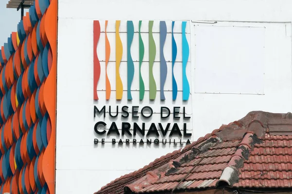 Barranquilla Atlántico Colombia Marzo 2023 Casa Del Carnaval Barranquilla Con — Foto de Stock