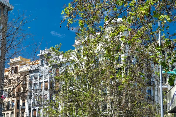 Madrid Spain April 2022 City Architecture Blue Sky — Stock Photo, Image