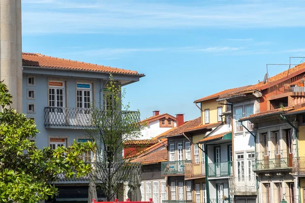 Guimaraes Portugal April 2022 Arkitektur Och Fasad Staden Guimaraes Med — Stockfoto