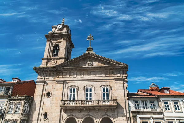 Guimaraes Portugal April 2022 Arkitektur Och Fasad Peterskyrkan — Stockfoto