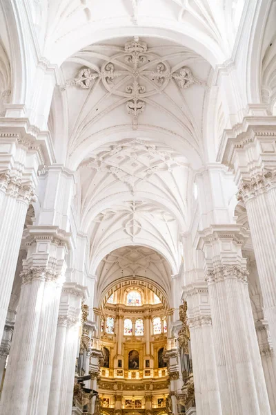 Granada Hiszpania Kwietnia 2022 Bazylika Świętego Apostolskiego Kościoła Metropolitalnego Wcielenia — Zdjęcie stockowe