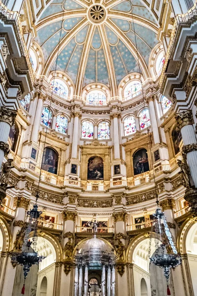 Granada Spanyolország Április 2022 Szent Apostoli Fővárosi Székesegyház Bazilika Megtestesült — Stock Fotó