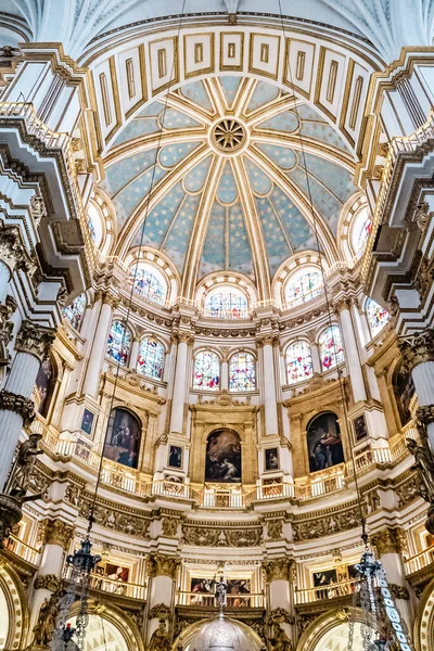 Granada España Abril 2022 Iglesia Catedral Metropolitana Santa Apostólica Basílica — Foto de Stock