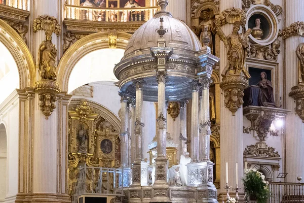 Granadassa Espanjassa Huhtikuuta 2022 Granadan Inkarnaation Pyhän Apostolisen Pääkaupunkiseudun Kirkko — kuvapankkivalokuva