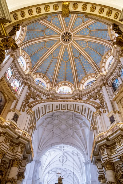 Granada Spain April 2022 Holy Apostolic Metropolitan Cathedral Church Basilica — Stock Photo, Image