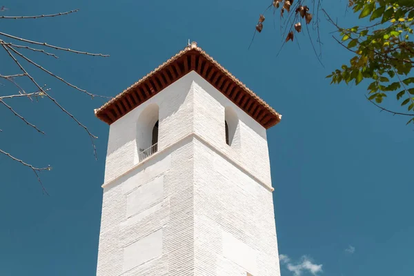Γρανάδα Ισπανία Απριλίου 2022 Αρχιτεκτονική Και Πρόσοψη Της Εκκλησίας Του — Φωτογραφία Αρχείου