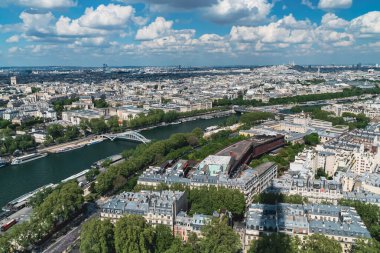 Paris, Fransa 'nın havadan görünüşü