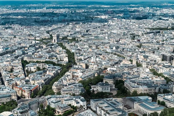 Вид Воздуха Париж Франция — стоковое фото