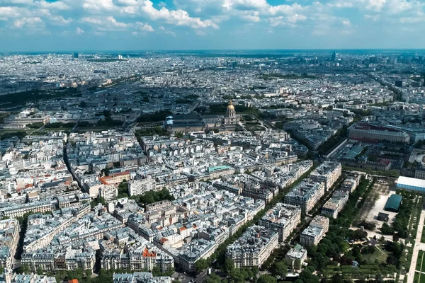 Widok Lotu Ptaka Paryż Francja — Zdjęcie stockowe
