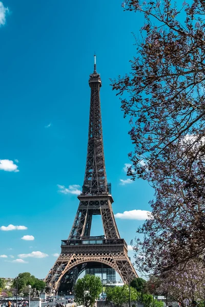 Eiffel Torony Párizsban Franciaországban — Stock Fotó