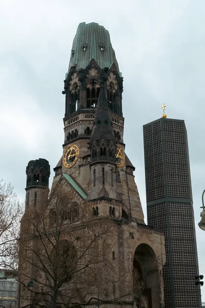 Berlín Alemania Abril 2022 Kaiser Wilhelm Memorial Church Kaiser Wilhelm —  Fotos de Stock