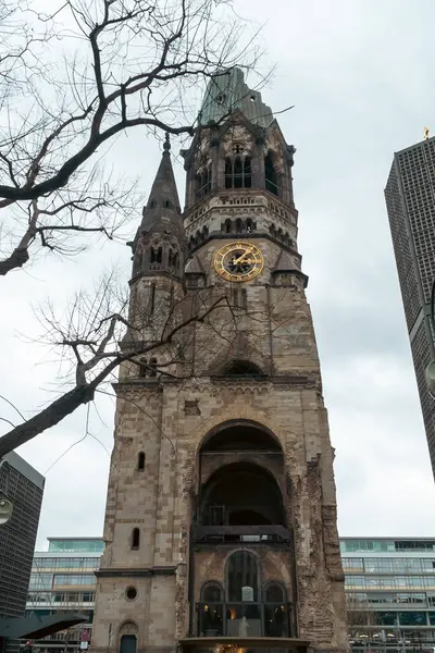 Berlín Alemania Abril 2022 Kaiser Wilhelm Memorial Church Kaiser Wilhelm — Foto de Stock