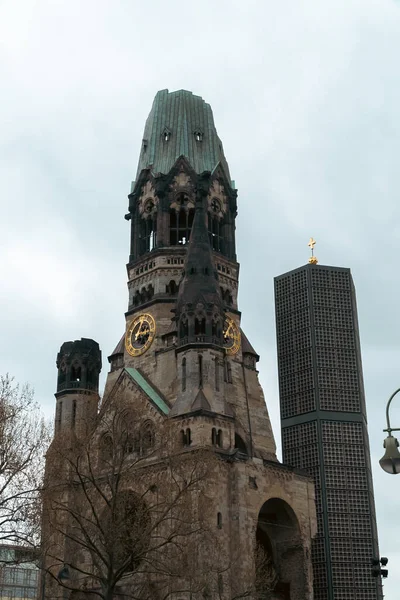 Berlim Alemanha Abril 2022 Kaiser Wilhelm Memorial Church Kaiser Wilhelm — Fotografia de Stock