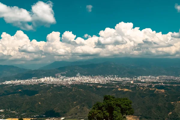 Panoramautsikt Över Staden Bucaramanga Santander Colombia — Stockfoto