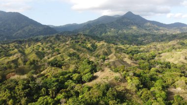 Sierra Nevada Santa Marta 'nın manzarası.