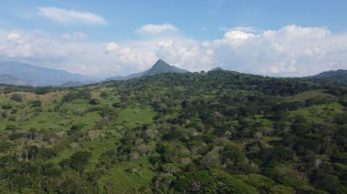 Sopetran, Antioquia 'nın doğal ve panoramik manzarası.