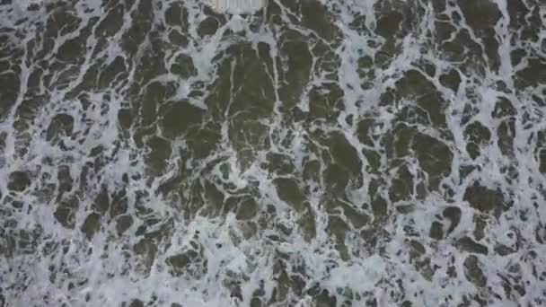 Пейзаж Видом Море Пляжі Паломіно Колумбії — стокове відео