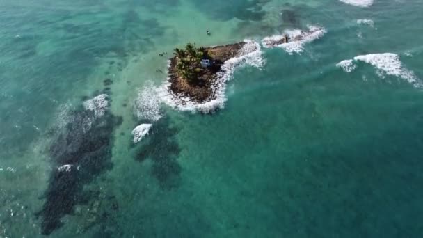 Panorámica Isla San Andrés Archipiélago San Andrés Providencia Santa Catalina — Vídeos de Stock