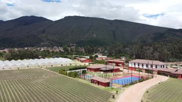Panorama Landskab Villa Leyva Colombia – Stock-video