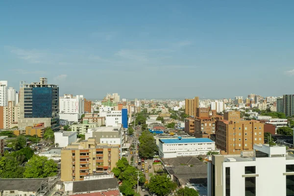 Barranquilla, Atlantico, Kolombiya. 12 Haziran 2019: Güzel güneşli bir günün güzel manzarası