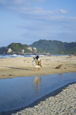 Reef Beach; Tayrona Ulusal Parkı, Santa Marta, Magdalena, Kolombiya
