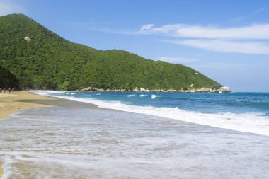 Plaj Torbası Ağzı, Tayrona Ulusal Parkı, Santa Marta, Magdalena, Kolombiya