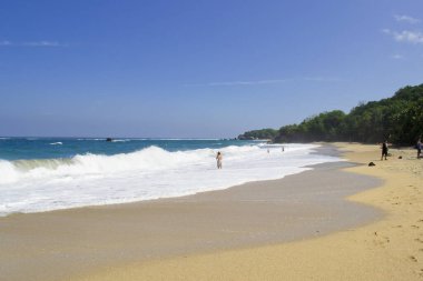 Plaj Torbası Ağzı, Tayrona Ulusal Parkı, Santa Marta, Magdalena, Kolombiya