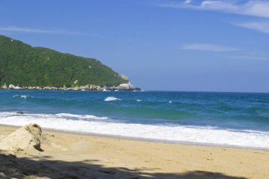 Plaj Torbası Ağzı, Tayrona Ulusal Parkı, Santa Marta, Magdalena, Kolombiya