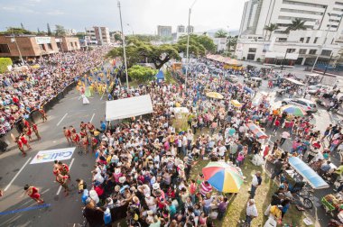 Cali, Valle del Cauca, Kolombiya. 24 Mayıs 2013: Cali Fuarı. 