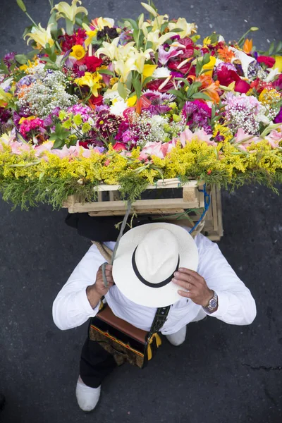 stock image Photos at the flower fair in the city of eternal spring. Medellin, Antioquia, Colombia.