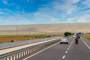 İstanbul, Türkiye. 2 Haziran 2019: İstanbul üzerinden Kapadokya ve tabela.