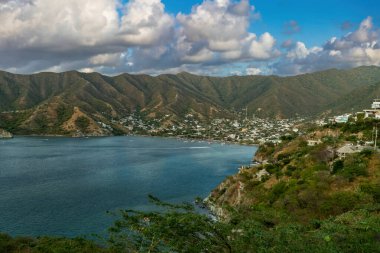 Santa Marta, Magdalena, Kolombiya: 27 Aralık 2008: Playa Grande, Taganga