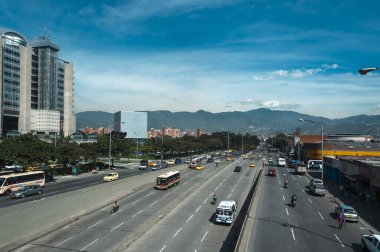 Medellin, Antioquia, Kolombiya. 12 Ağustos 2009: Akıllı İnşaat EPM