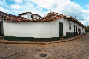 Santander, Kolombiya 'nın kuzeyinde Barichara Cephesi. 