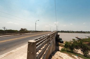 Barranquilla, Atlantico, Kolombiya. 21 Haziran 2010: Laureano Gomez Köprüsü