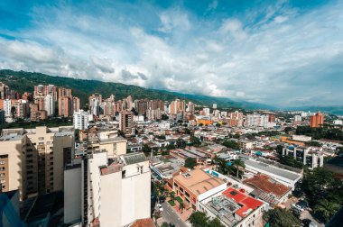 Bucaramanga, Santander, Kolombiya. 29 Ekim 2010: Şehrin Panoramisi