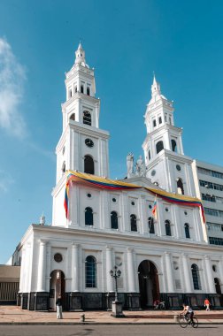 Bucaramanga, Santander, Kolombiya. 29 Ekim 2010: Kutsal Aile Katedrali